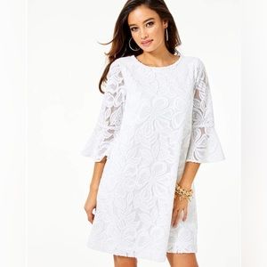 Lilly Pulitzer Ophelia Lace Dress | Size L | White
